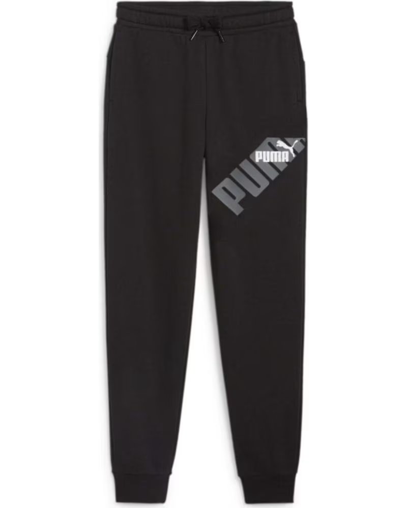 PUMA PANTALONI SPORTIVI PUMA NERI DA BAMBINO NEGRO