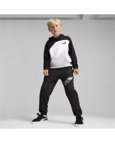 PUMA PANTALONI SPORTIVI PUMA NERI DA BAMBINO NEGRO