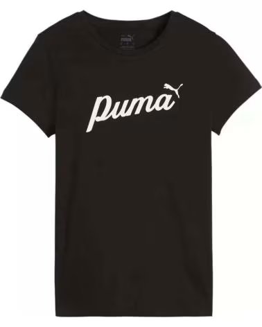 PUMA CAMISETA PUMA GRAPHIC LOGO NEGRO