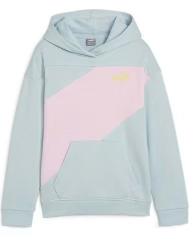 PUMA SUDADERA CON CAPUCHA EN PARA NINAS AZUL