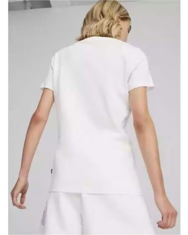 PUMA CAMISETA PUMA ESS SUMMER DAZE TEE BLANCA BLANCO