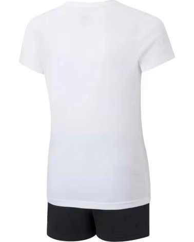 PUMA COMPLETO SPORTIVO PUMA ESSENTIALS BAMBINA BIANCO E NERO MULTICOLOR
