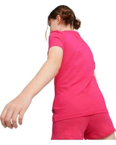 PUMA KURZARM-T-SHIRT FÜR KINDER ROSA