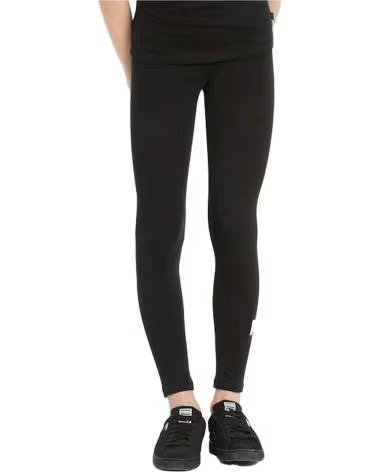 PUMA PUMA LEGGINGS ESSENT LOGO GIRL BLACK NEGRO