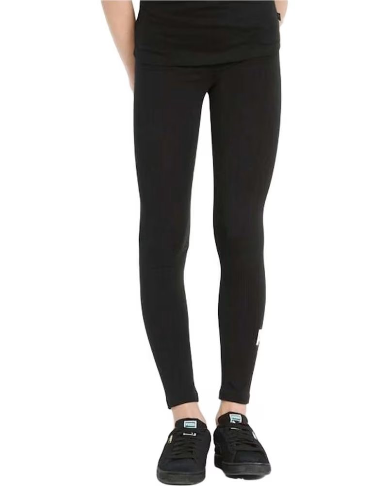 PUMA PUMA LEGGINGS ESSENT LOGO GIRL BLACK NEGRO