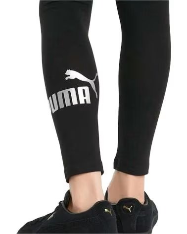 PUMA PUMA LEGGINGS ESSENT LOGO GIRL BLACK NEGRO