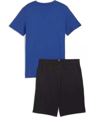 PUMA SPORTSWEAR SET FOR KIDS BLUE AND BLACK AZUL