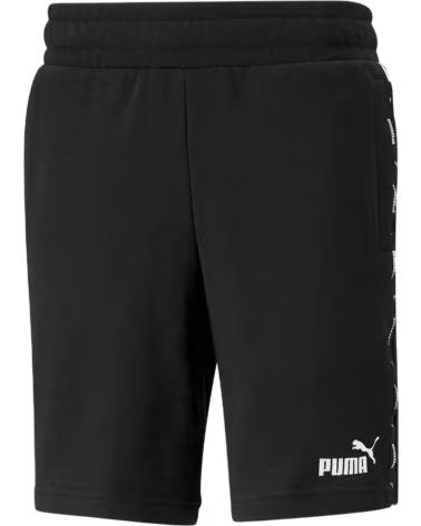 PUMA PUMA ESS TAPE SHORTS 9" HOMBRE NEGRO BEIG