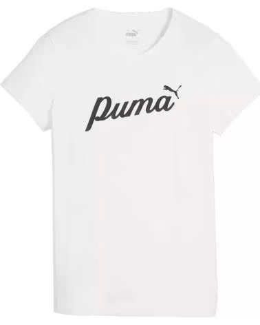 PUMA CAMISETA DE MANGA CORTA 679315-02 EN PARA MUJER BLANCO
