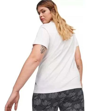 PUMA CAMISETA DE MANGA CORTA 679315-02 EN PARA MUJER BLANCO