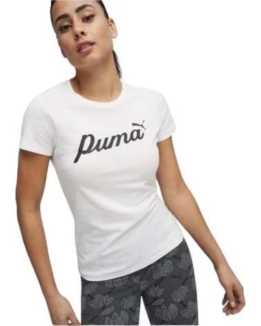 PUMA CAMISETA DE MANGA CORTA 679315-02 EN PARA MUJER BLANCO