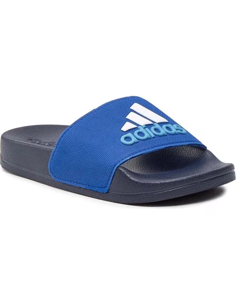 ADIDAS ADIDAS ADILETTE AQUA SLIDES FOR KIDS, BLUE AZUL
