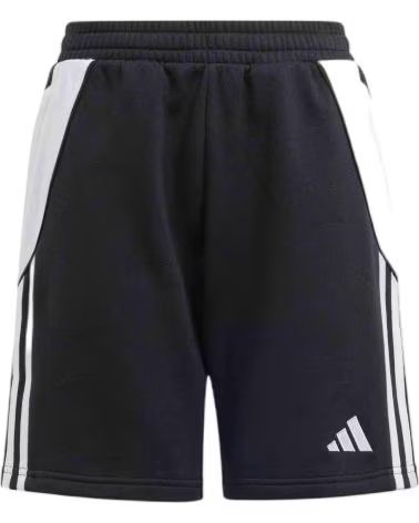PANTALÓN CORTO ADIDAS ESSENTIALS 3 RAYAS PARA NIÑOS NEGRO NEGRO