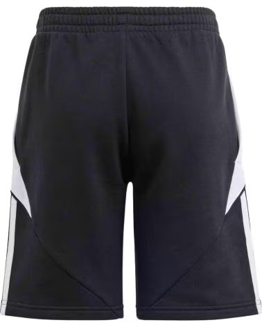PANTALONCINI ADIDAS ESSENTIALS 3 STRISCE PER RAGAZZI NERI NEGRO