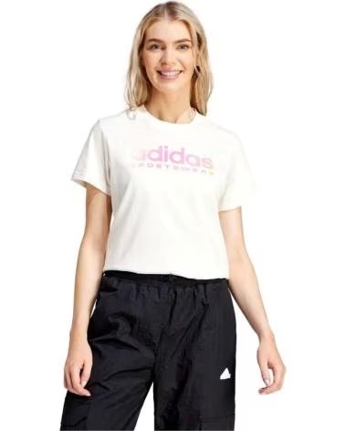 ADIDAS CAMISETA DE MANGA CORTA EN PARA MUJER BLANCO
