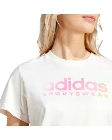 ADIDAS CAMISETA DE MANGA CORTA EN PARA MUJER BLANCO