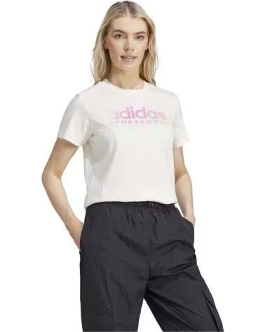 ADIDAS CAMISETA DE MANGA CORTA EN PARA MUJER BLANCO