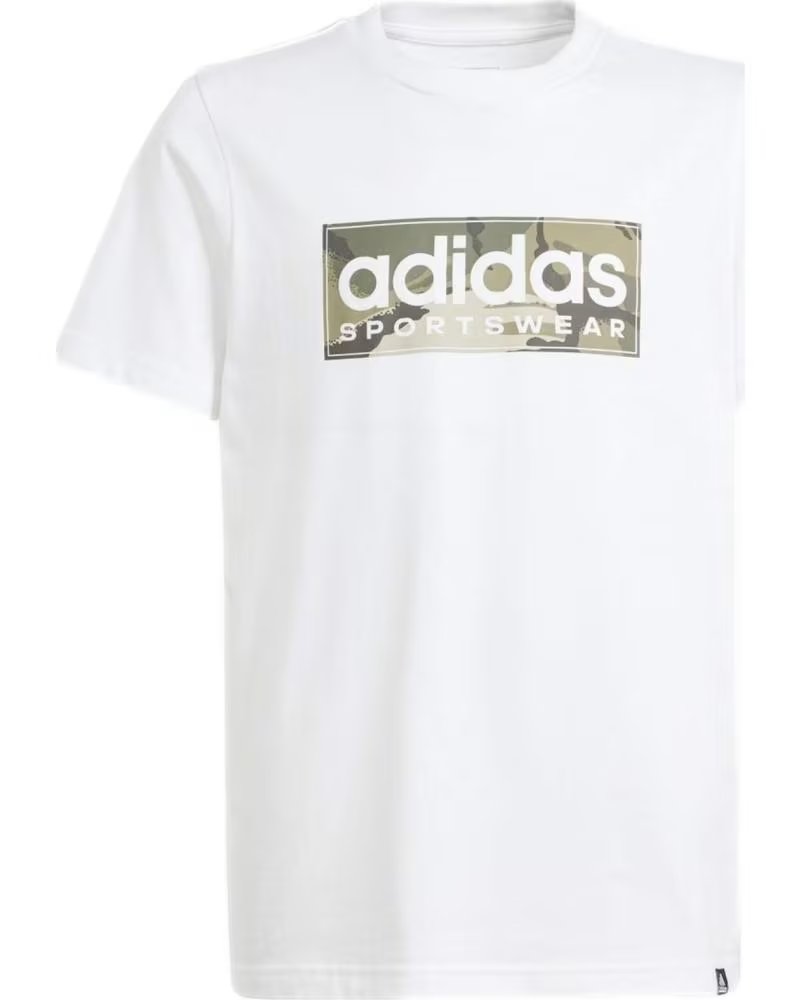 ADIDAS CAMISETA ADIDAS B CAMO LIN BRANCA PARA CRIANÇAS BLANCO