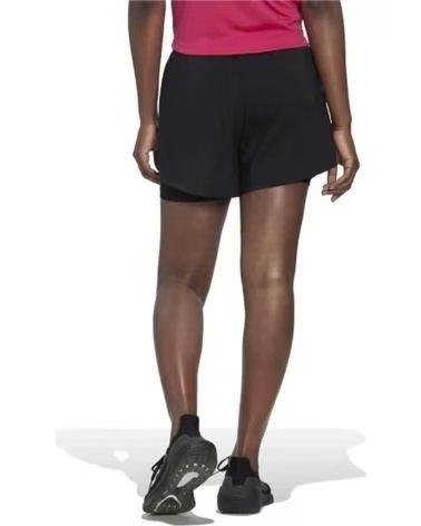 ADIDAS PANTALON CORTO EN PARA MUJER NEGRO