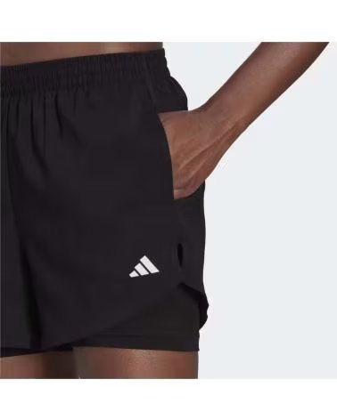 ADIDAS PANTALON CORTO EN PARA MUJER NEGRO