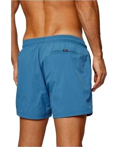 HUGO BOSS HUGO BOSS BADEHOSE BLAU FÜR HERREN MIT LOGO AZUL