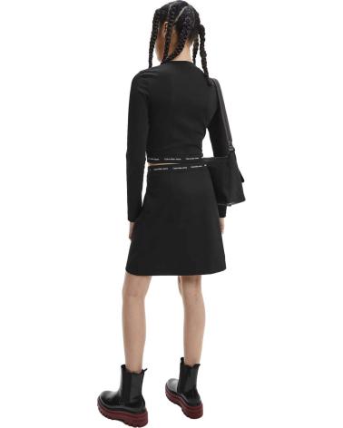 CALVIN KLEIN CAMISETA DE MANGA LARGA JEANS EN PARA MUJER NEGRO