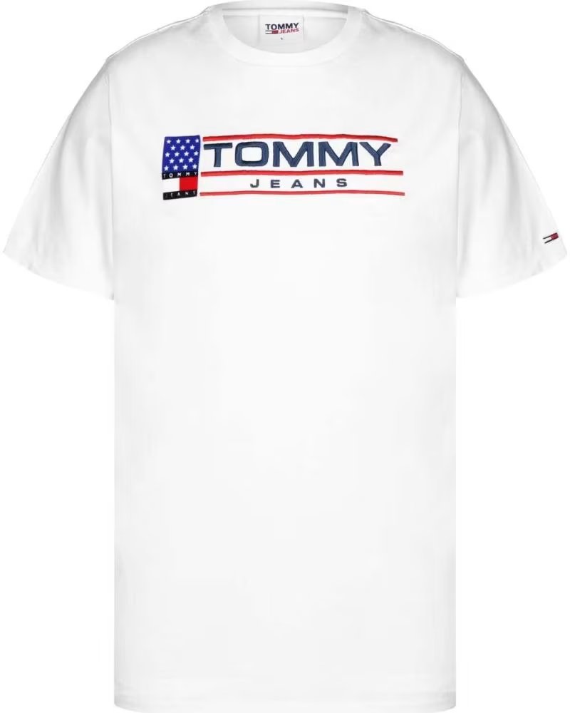 TOMMY JEANS TOMMY JEANS MEN´S SHORT SLEEVE LOGO T-SHIRT BLANCO