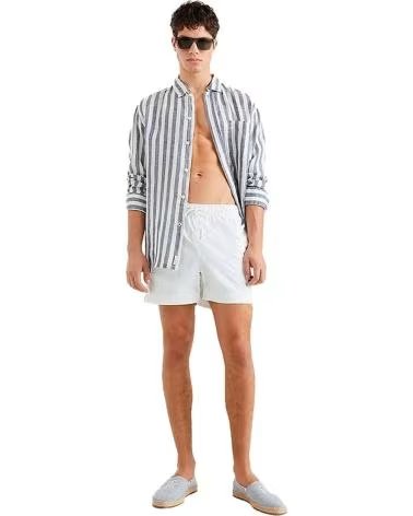TOMMY HILFIGER MAILLOT DE BAIN TOMMY HILFIGER BLANC UNISEXE POUR ENFANTS BLANCO
