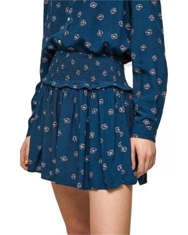 PEPE JEANS KURZER PEPE JEANS BEDRUCKTER ROCK FÜR DAMEN MULTICOLOR