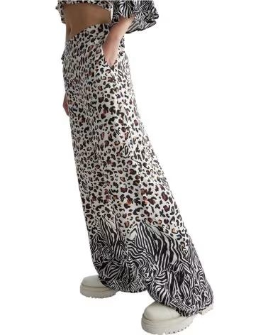 LIU JO PANTALON LONG LIU JO IMPRIMÉ POUR FEMME MULTICOLOR