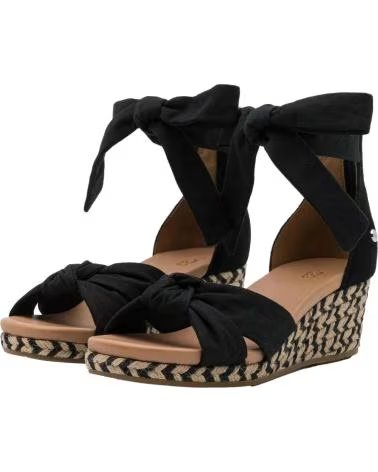 UGG SANDÁLIAS PLATAFORMA UGG FEMININAS COM TIRAS NEGRO