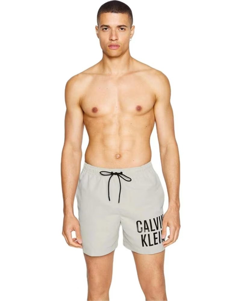 CALVIN KLEIN BAÑADOR CALVIN KLEIN PARA HOMBRE GRIS GRIS
