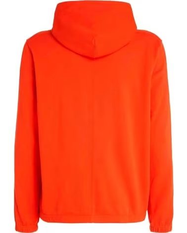 CALVIN KLEIN FELPA CON CAPPUCCIO CALVIN KLEIN DA UOMO NARANJA
