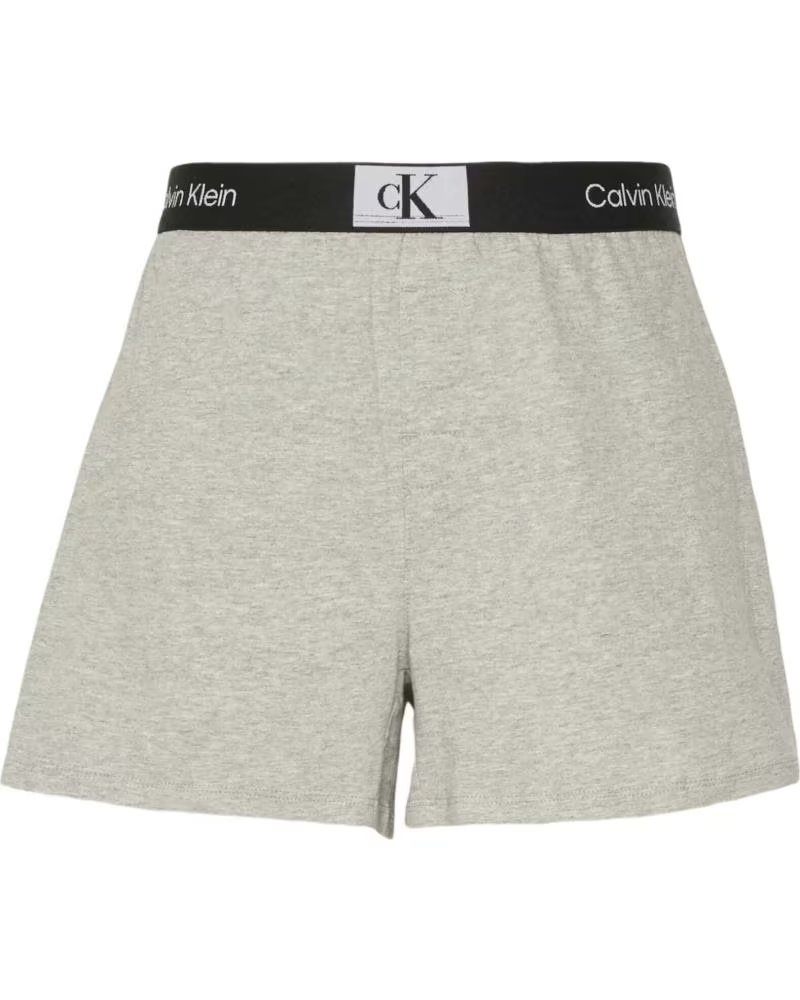 CALVIN KLEIN CALVIN KLEIN PANTALONCINI IN COTONE GRIGIO DA DONNA GRIS