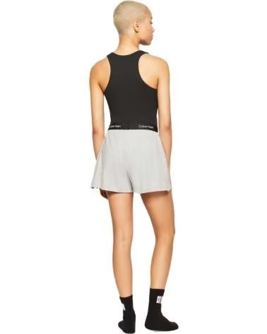 CALVIN KLEIN CALVIN KLEIN PANTALONCINI IN COTONE GRIGIO DA DONNA GRIS