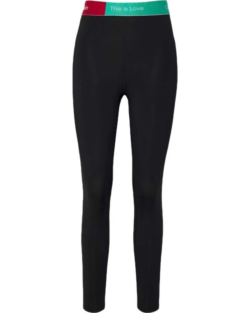 CALVIN KLEIN CALVIN KLEIN WOMEN´S BLACK SPORTS TIGHTS NEGRO