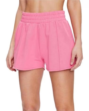 GUESS PANTALON CORTO EN PARA MUJER ROSA