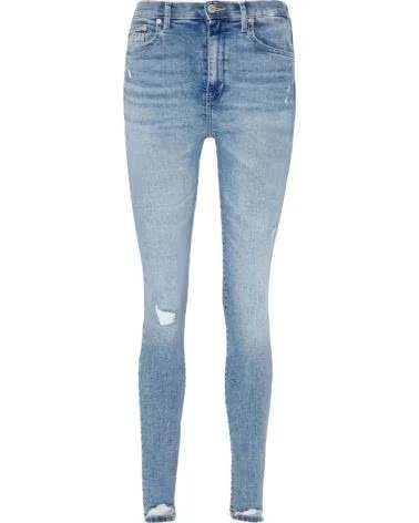 TOMMY JEANS TOMMY JEANS JEANS FÜR DAMEN - HELLBLAU USED AZUL