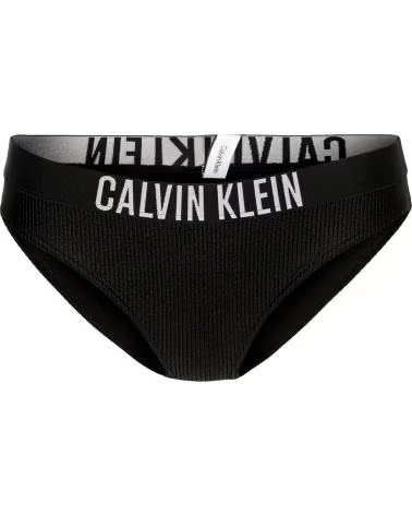 CALVIN KLEIN CALVIN KLEIN BLACK BIKINI BOTTOM FOR WOMEN NEGRO