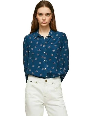 PEPE JEANS PEPE JEANS HERREN-LANGARMHEMD MIT BLUMENPRINT MULTICOLOR