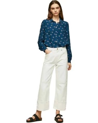 PEPE JEANS PEPE JEANS HERREN-LANGARMHEMD MIT BLUMENPRINT MULTICOLOR