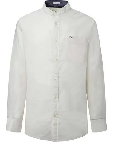 PEPE JEANS PEPE JEANS HEMD AUS LEINEN FÜR HERREN BLANCO