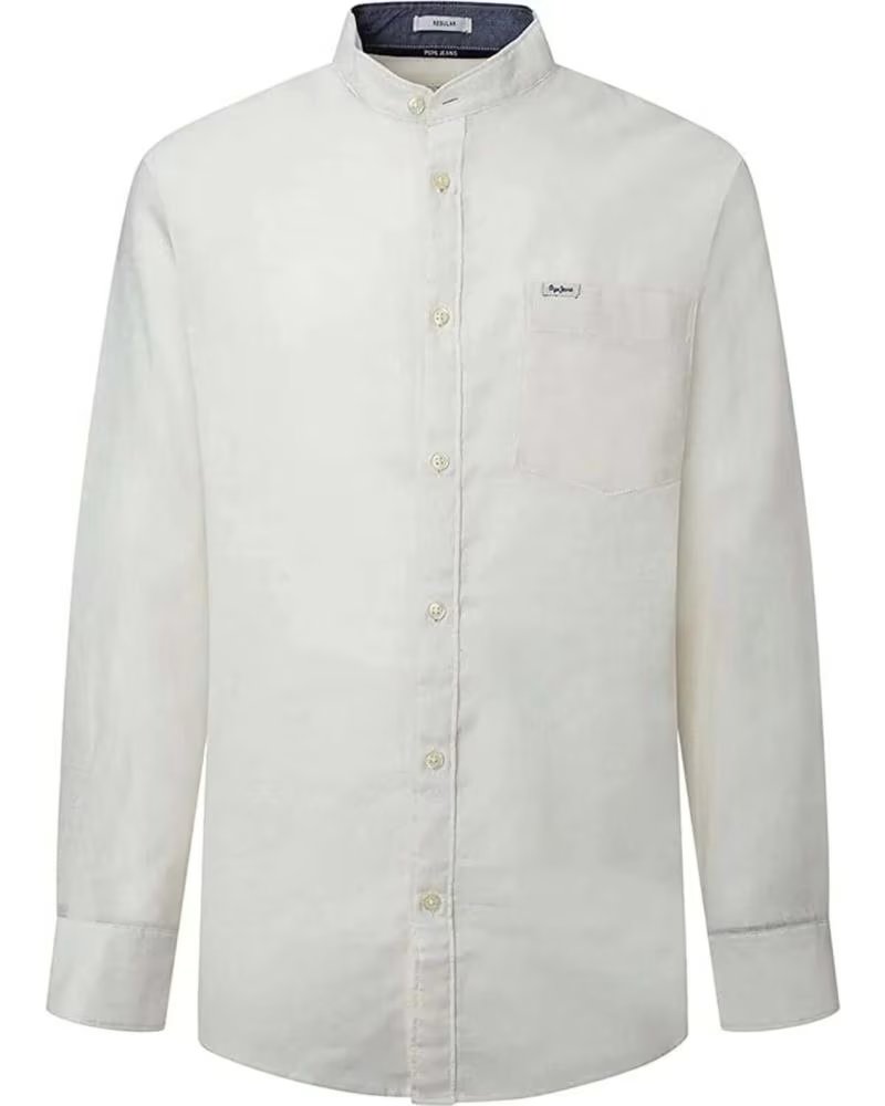 PEPE JEANS PEPE JEANS HEMD AUS LEINEN FÜR HERREN BLANCO