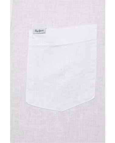 PEPE JEANS PEPE JEANS HEMD AUS LEINEN FÜR HERREN BLANCO