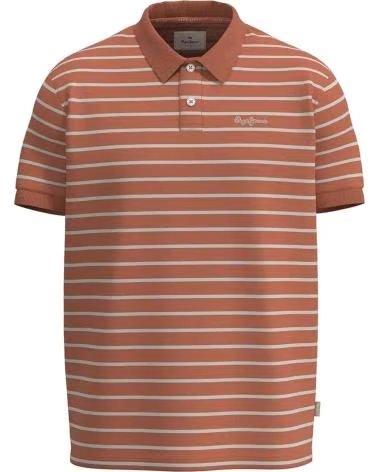 PEPE JEANS POLO DE MANGA CORTA EN PARA HOMBRE NARANJA