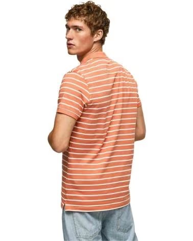 PEPE JEANS POLO DE MANGA CORTA EN PARA HOMBRE NARANJA