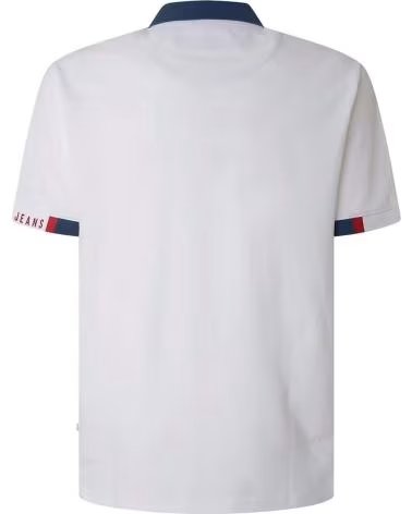 PEPE JEANS PEPE JEANS HERREN POLOSHIRT MIT KURZEN ÄRMELN BLANCO