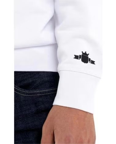 REPLAY SUDADERA REPLAY CON LOGO PARA HOMBRE BLANCO