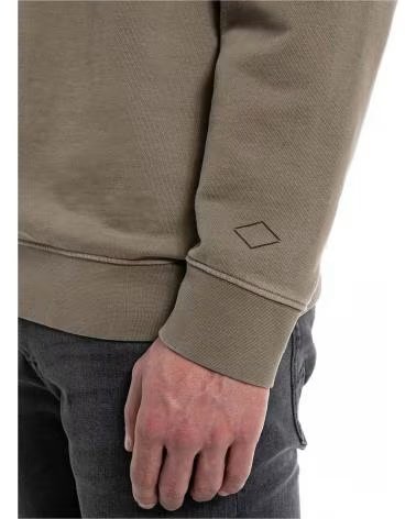 REPLAY REPLAY SWEATSHIRT MIT BOGENLOGO FÜR HERREN MARRON