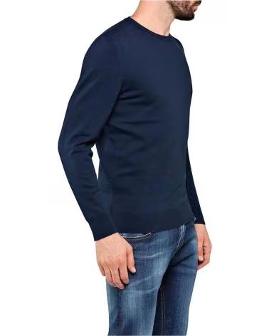 REPLAY REPLAY PULLOVER FÜR HERREN AUS STRICK MIT LANGEN ÄRMELN AZUL